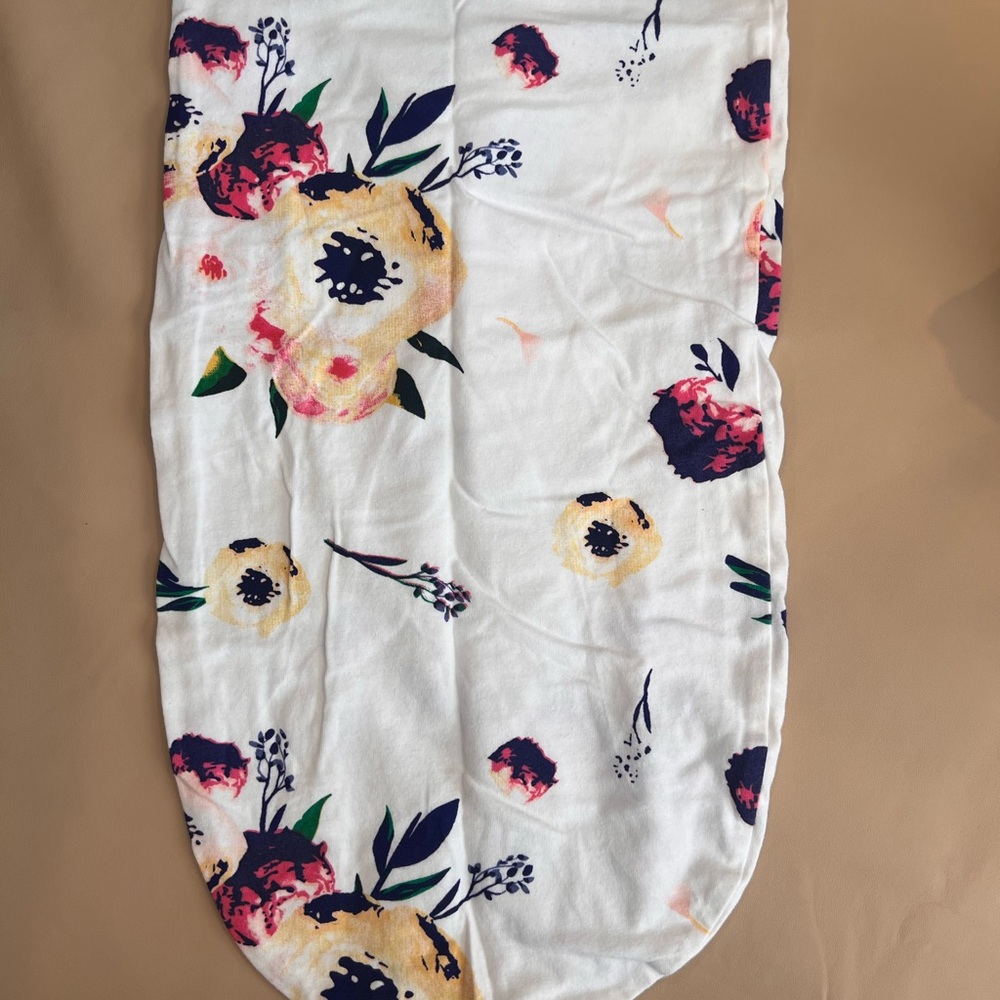Floral Print Swaddle Blanket